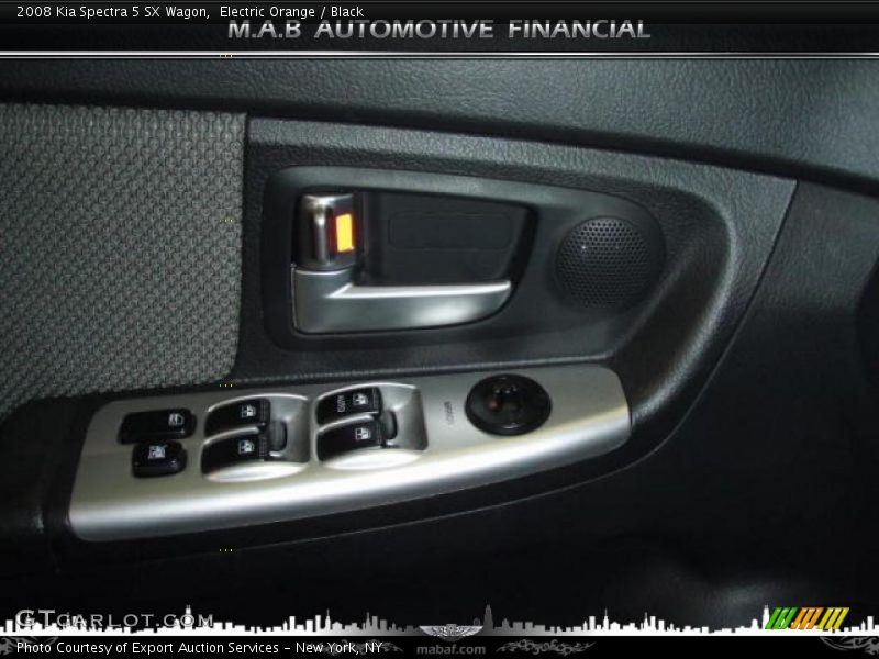 Electric Orange / Black 2008 Kia Spectra 5 SX Wagon