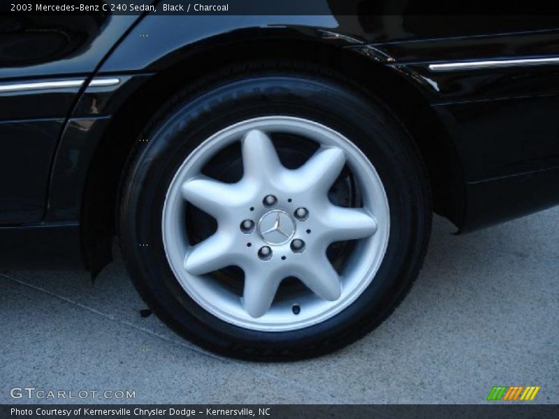Black / Charcoal 2003 Mercedes-Benz C 240 Sedan