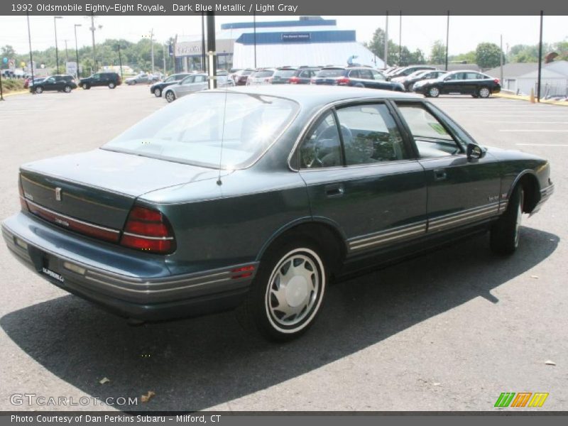 Dark Blue Metallic / Light Gray 1992 Oldsmobile Eighty-Eight Royale