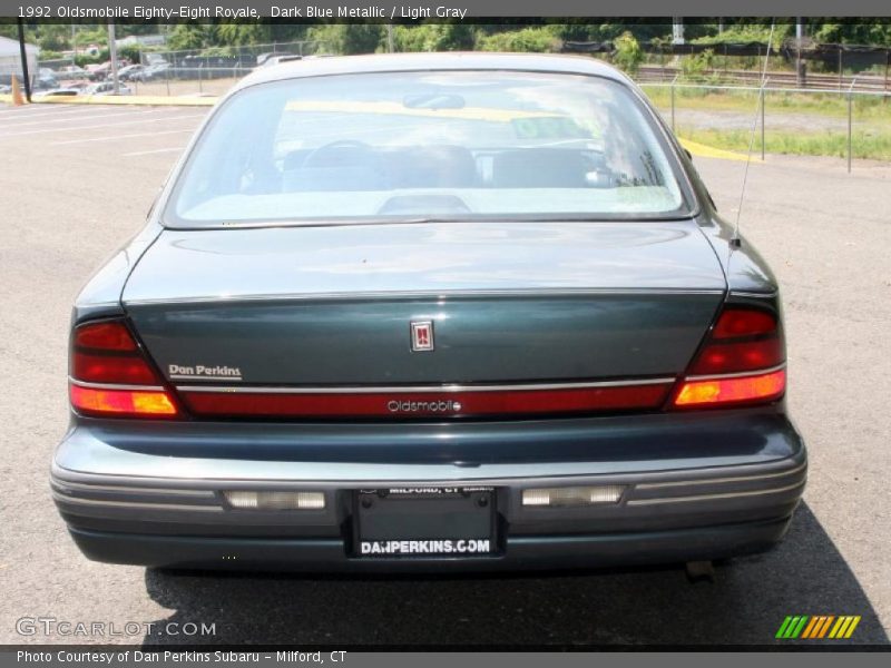 Dark Blue Metallic / Light Gray 1992 Oldsmobile Eighty-Eight Royale