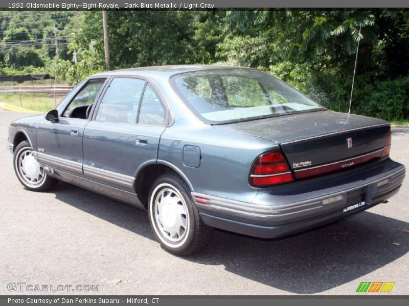 Dark Blue Metallic / Light Gray 1992 Oldsmobile Eighty-Eight Royale