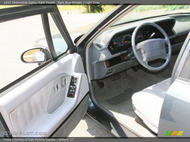 Dark Blue Metallic / Light Gray 1992 Oldsmobile Eighty-Eight Royale