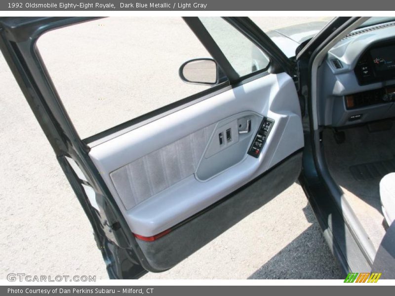 Dark Blue Metallic / Light Gray 1992 Oldsmobile Eighty-Eight Royale