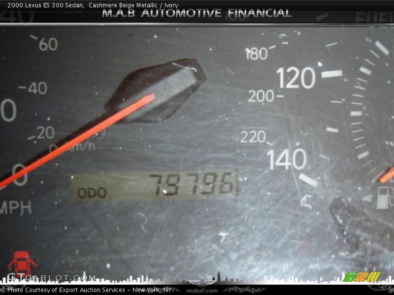 Cashmere Beige Metallic / Ivory 2000 Lexus ES 300 Sedan