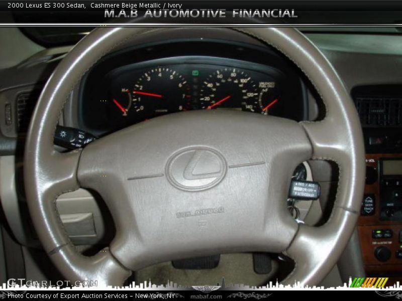 Cashmere Beige Metallic / Ivory 2000 Lexus ES 300 Sedan
