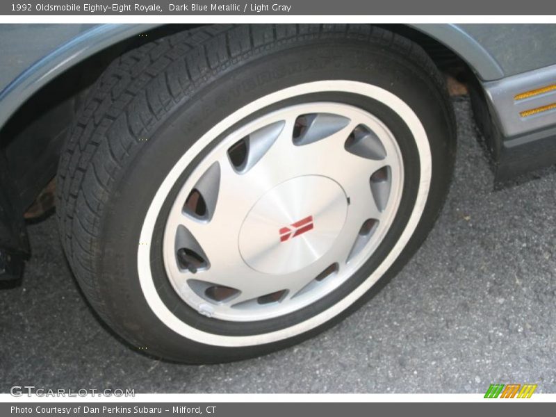 Dark Blue Metallic / Light Gray 1992 Oldsmobile Eighty-Eight Royale