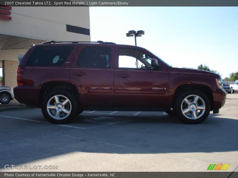 Sport Red Metallic / Light Cashmere/Ebony 2007 Chevrolet Tahoe LTZ