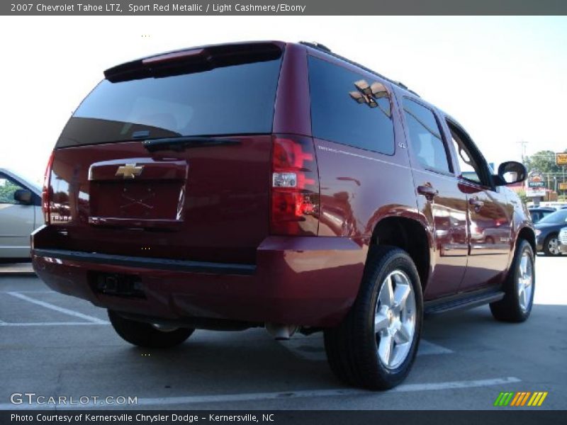 Sport Red Metallic / Light Cashmere/Ebony 2007 Chevrolet Tahoe LTZ
