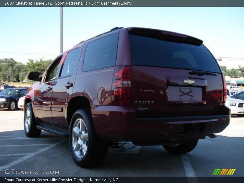 Sport Red Metallic / Light Cashmere/Ebony 2007 Chevrolet Tahoe LTZ