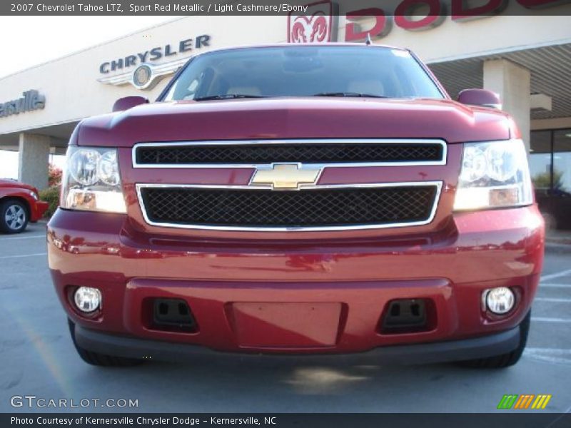 Sport Red Metallic / Light Cashmere/Ebony 2007 Chevrolet Tahoe LTZ