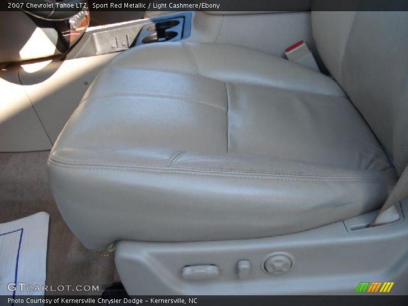 Sport Red Metallic / Light Cashmere/Ebony 2007 Chevrolet Tahoe LTZ