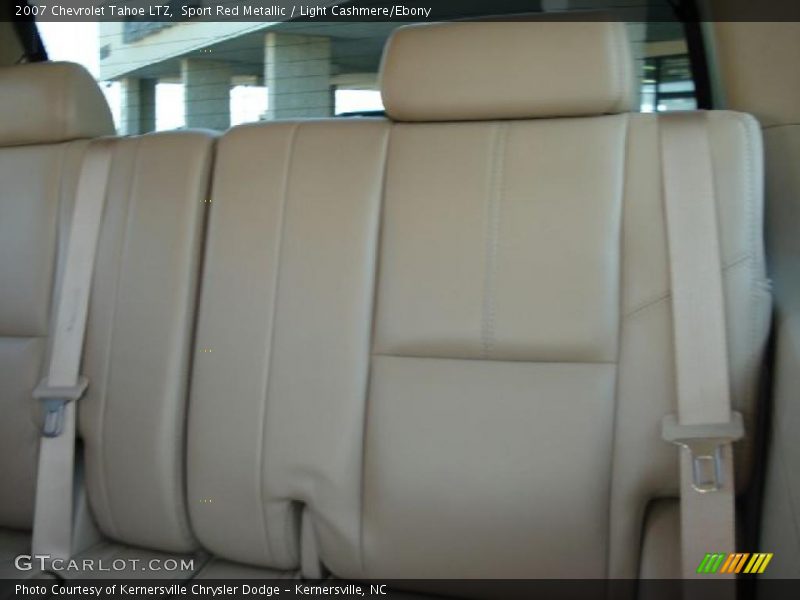 Sport Red Metallic / Light Cashmere/Ebony 2007 Chevrolet Tahoe LTZ
