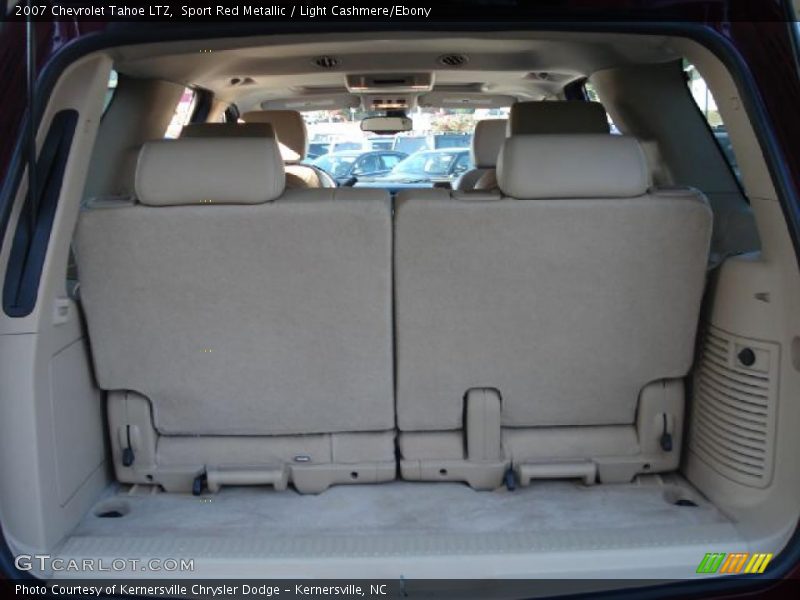Sport Red Metallic / Light Cashmere/Ebony 2007 Chevrolet Tahoe LTZ