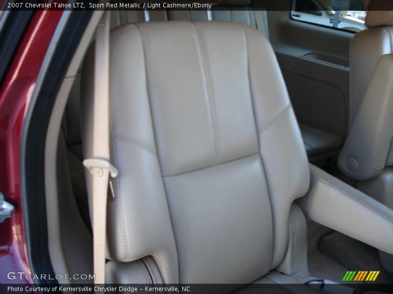 Sport Red Metallic / Light Cashmere/Ebony 2007 Chevrolet Tahoe LTZ