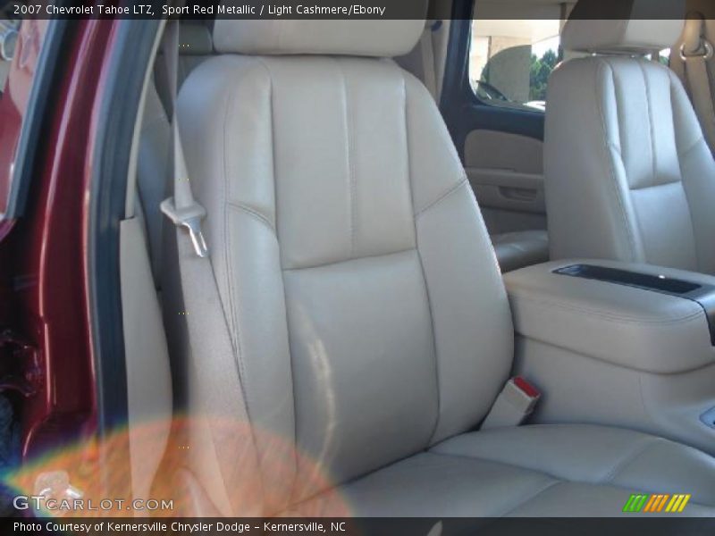 Sport Red Metallic / Light Cashmere/Ebony 2007 Chevrolet Tahoe LTZ
