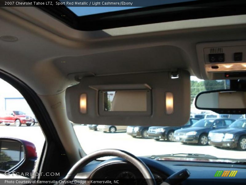 Sport Red Metallic / Light Cashmere/Ebony 2007 Chevrolet Tahoe LTZ