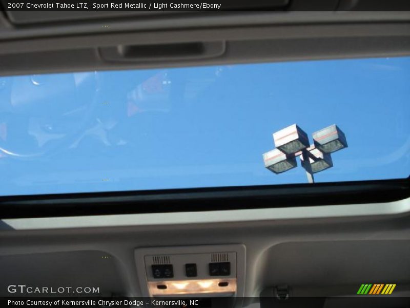 Sport Red Metallic / Light Cashmere/Ebony 2007 Chevrolet Tahoe LTZ