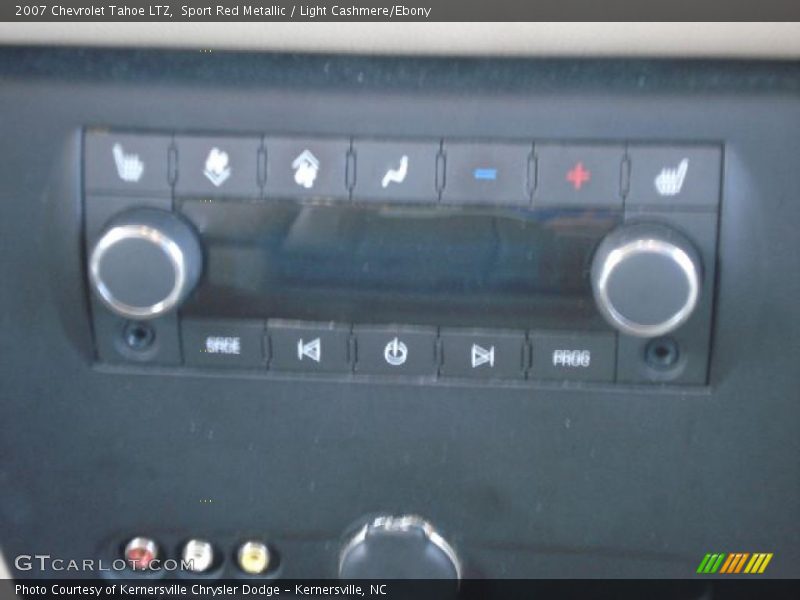 Sport Red Metallic / Light Cashmere/Ebony 2007 Chevrolet Tahoe LTZ