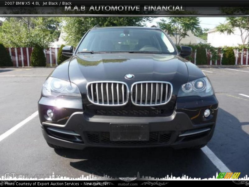 Jet Black / Black 2007 BMW X5 4.8i