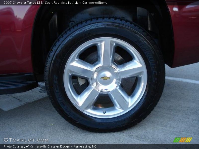 Sport Red Metallic / Light Cashmere/Ebony 2007 Chevrolet Tahoe LTZ