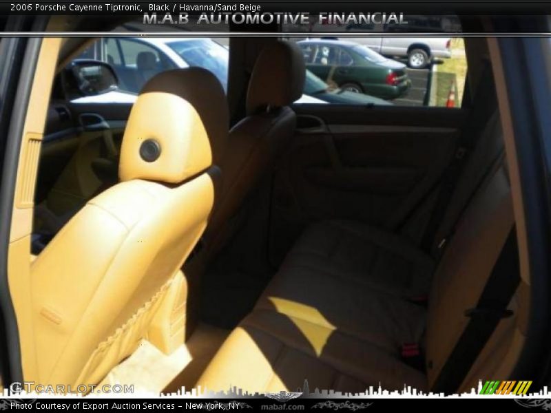 Black / Havanna/Sand Beige 2006 Porsche Cayenne Tiptronic