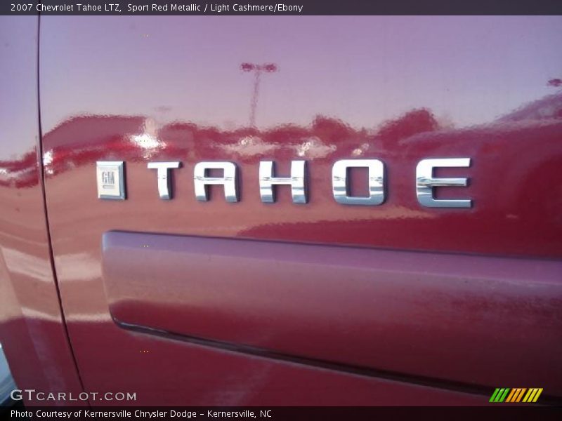 Sport Red Metallic / Light Cashmere/Ebony 2007 Chevrolet Tahoe LTZ