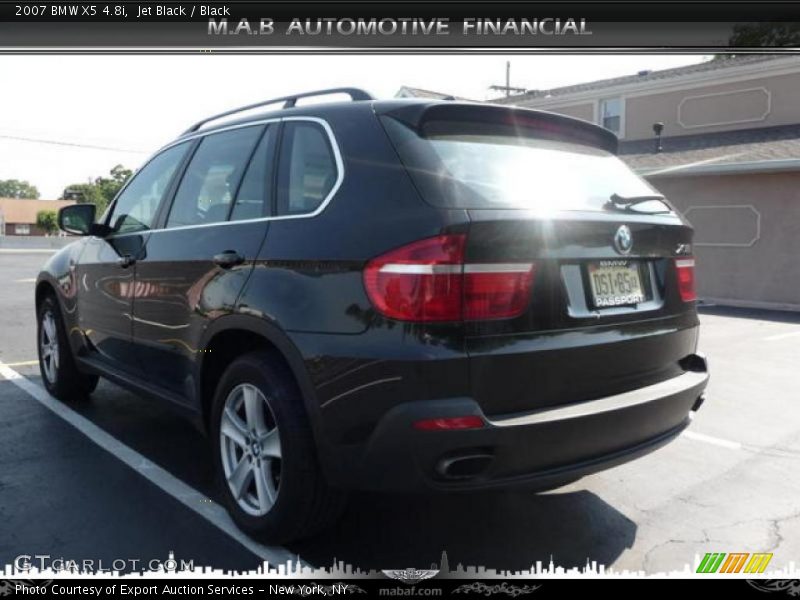 Jet Black / Black 2007 BMW X5 4.8i