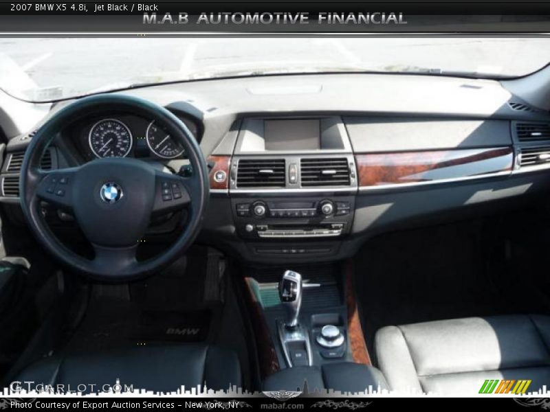 Jet Black / Black 2007 BMW X5 4.8i