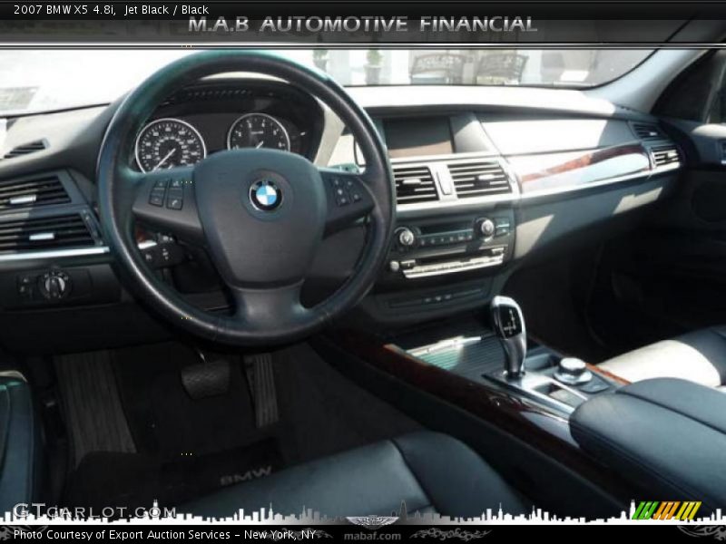 Jet Black / Black 2007 BMW X5 4.8i