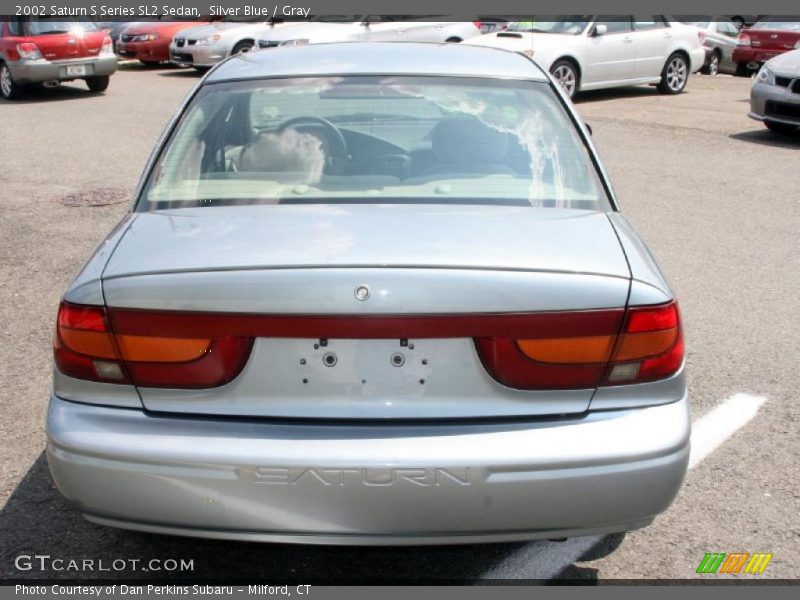 Silver Blue / Gray 2002 Saturn S Series SL2 Sedan