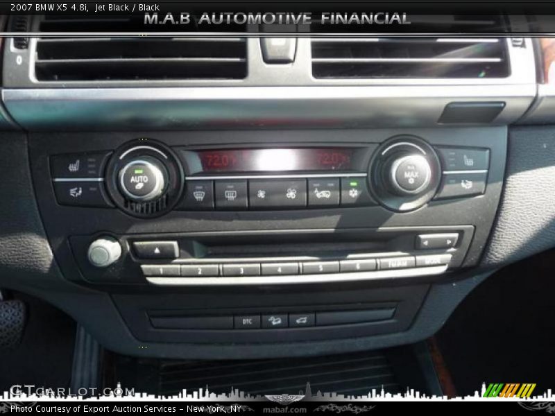Jet Black / Black 2007 BMW X5 4.8i