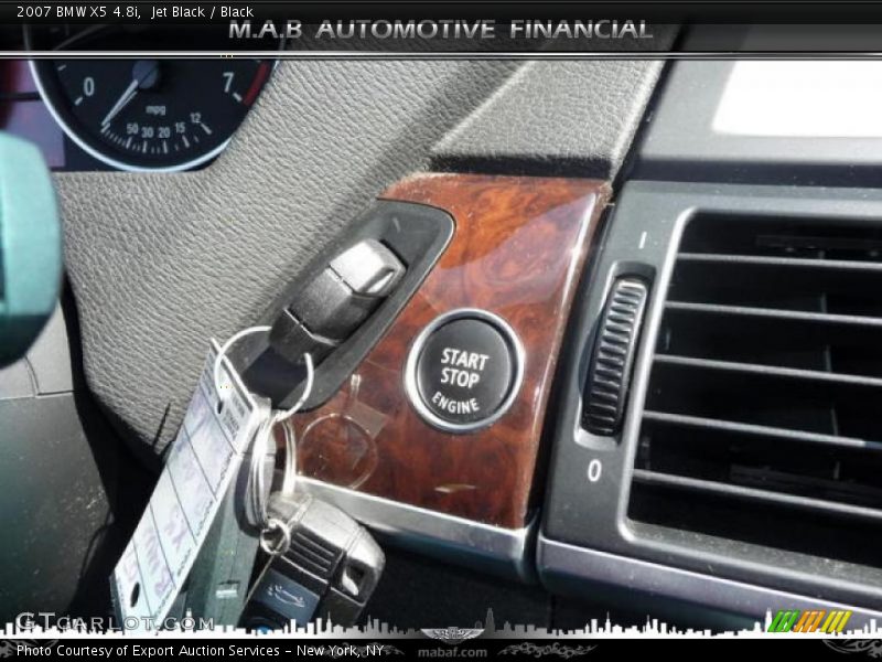 Jet Black / Black 2007 BMW X5 4.8i