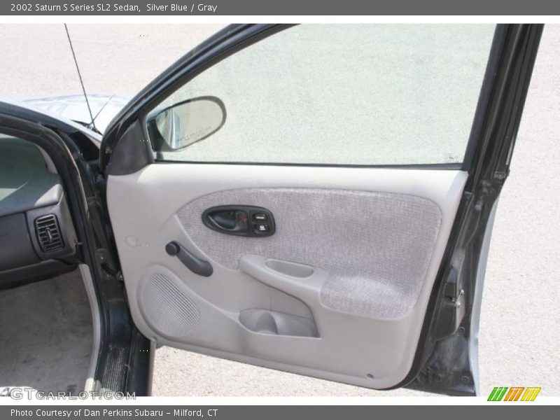 Silver Blue / Gray 2002 Saturn S Series SL2 Sedan