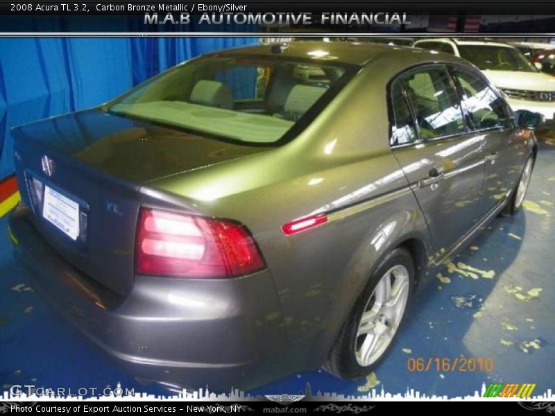 Carbon Bronze Metallic / Ebony/Silver 2008 Acura TL 3.2
