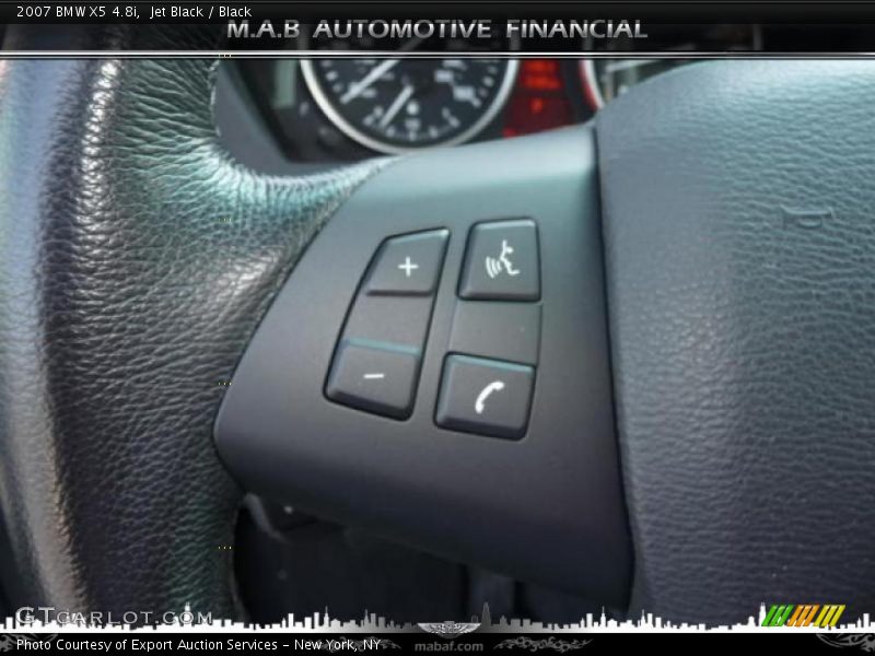 Jet Black / Black 2007 BMW X5 4.8i