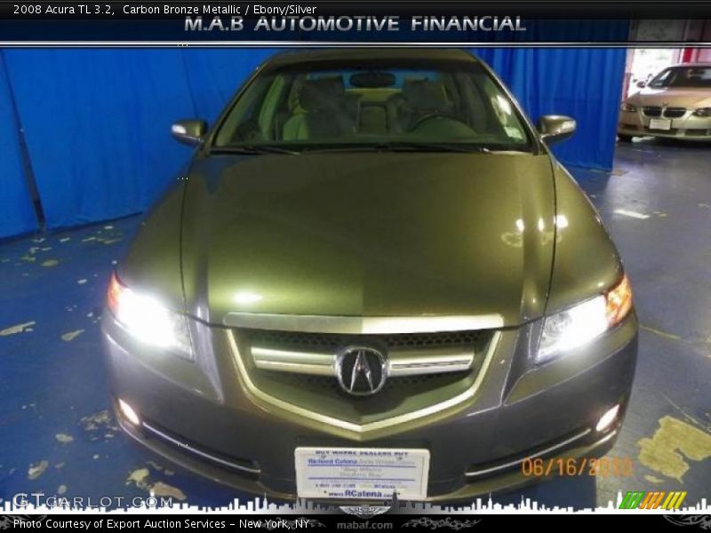 Carbon Bronze Metallic / Ebony/Silver 2008 Acura TL 3.2