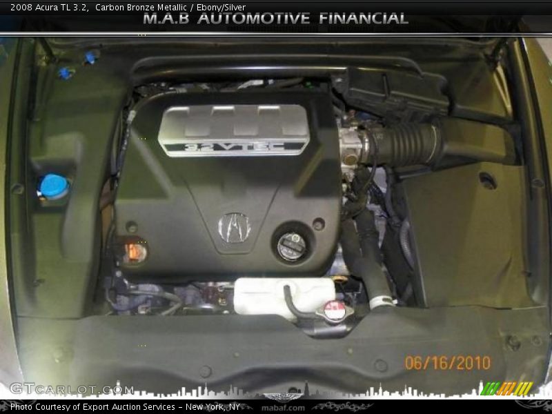 Carbon Bronze Metallic / Ebony/Silver 2008 Acura TL 3.2