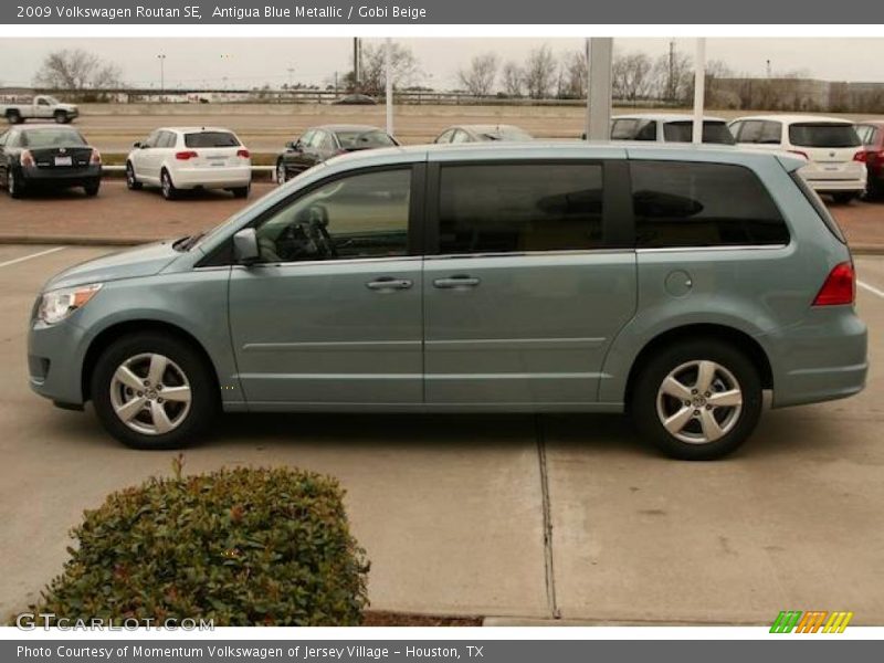 Antigua Blue Metallic / Gobi Beige 2009 Volkswagen Routan SE