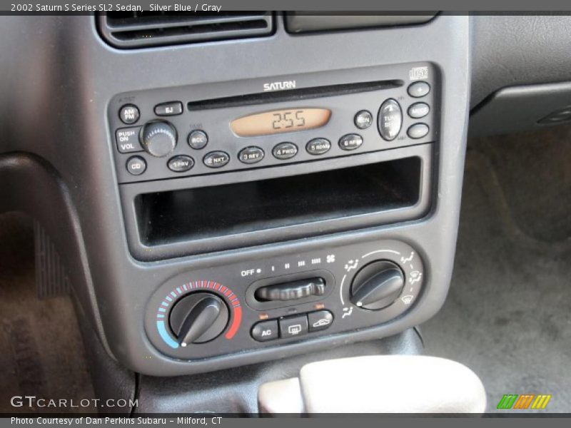 Silver Blue / Gray 2002 Saturn S Series SL2 Sedan