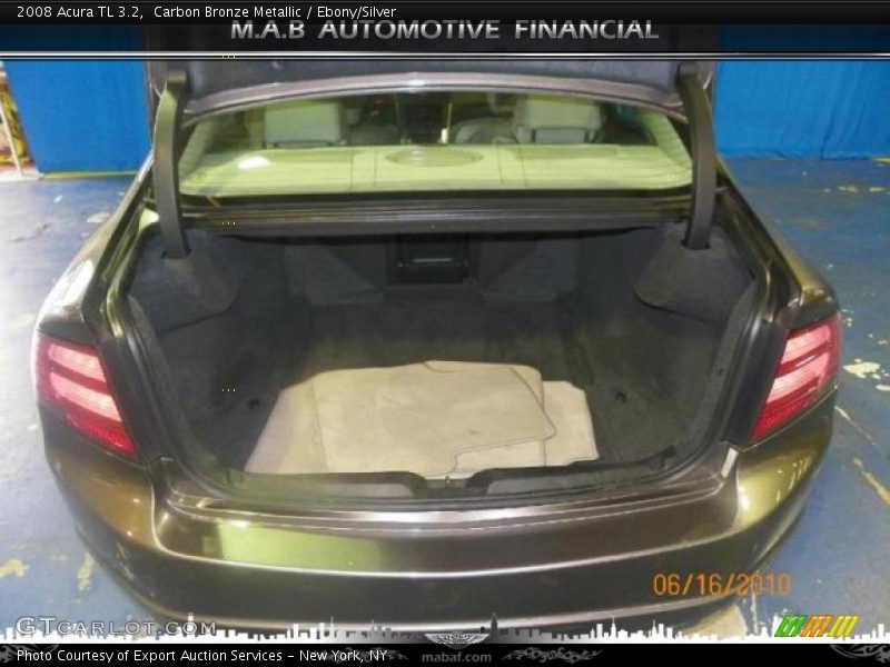 Carbon Bronze Metallic / Ebony/Silver 2008 Acura TL 3.2