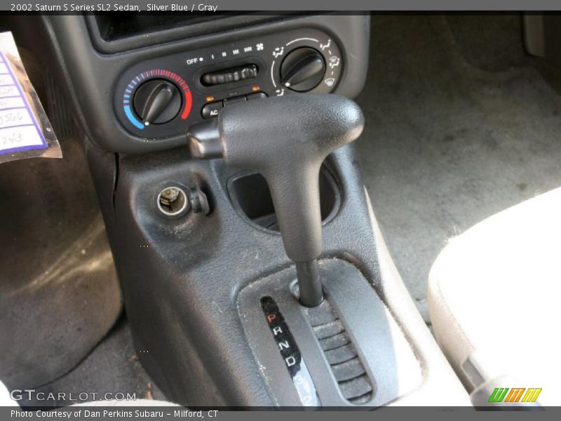 Silver Blue / Gray 2002 Saturn S Series SL2 Sedan