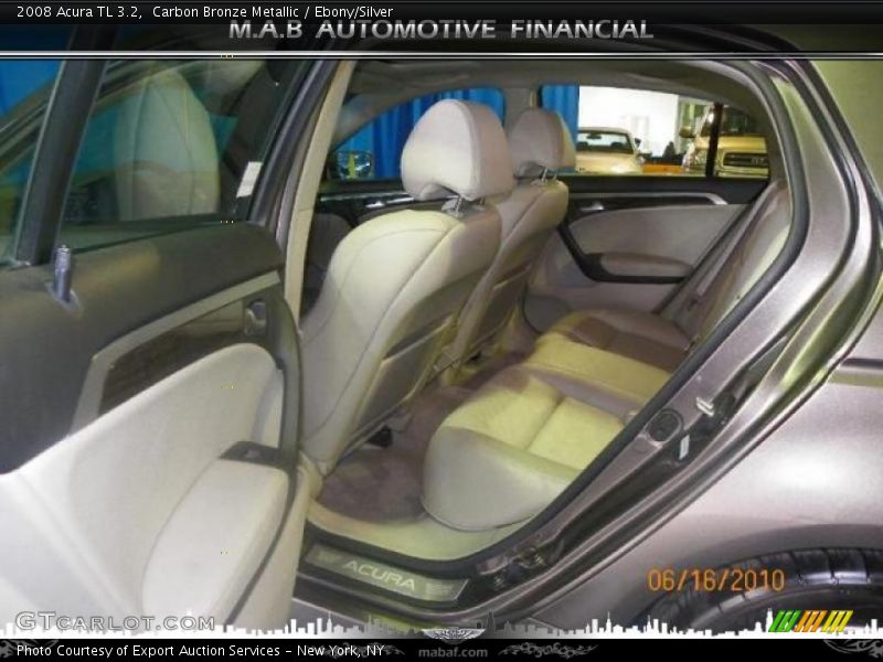 Carbon Bronze Metallic / Ebony/Silver 2008 Acura TL 3.2