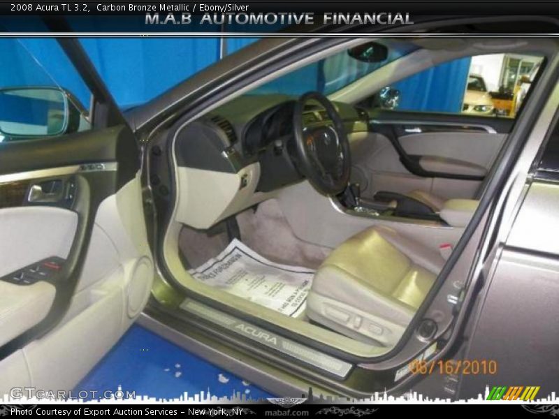 Carbon Bronze Metallic / Ebony/Silver 2008 Acura TL 3.2
