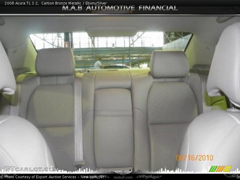 Carbon Bronze Metallic / Ebony/Silver 2008 Acura TL 3.2