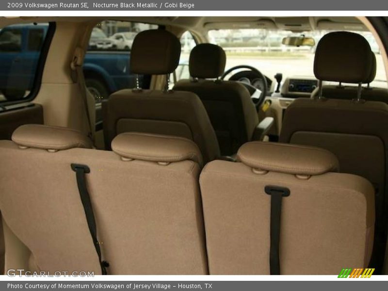 Nocturne Black Metallic / Gobi Beige 2009 Volkswagen Routan SE