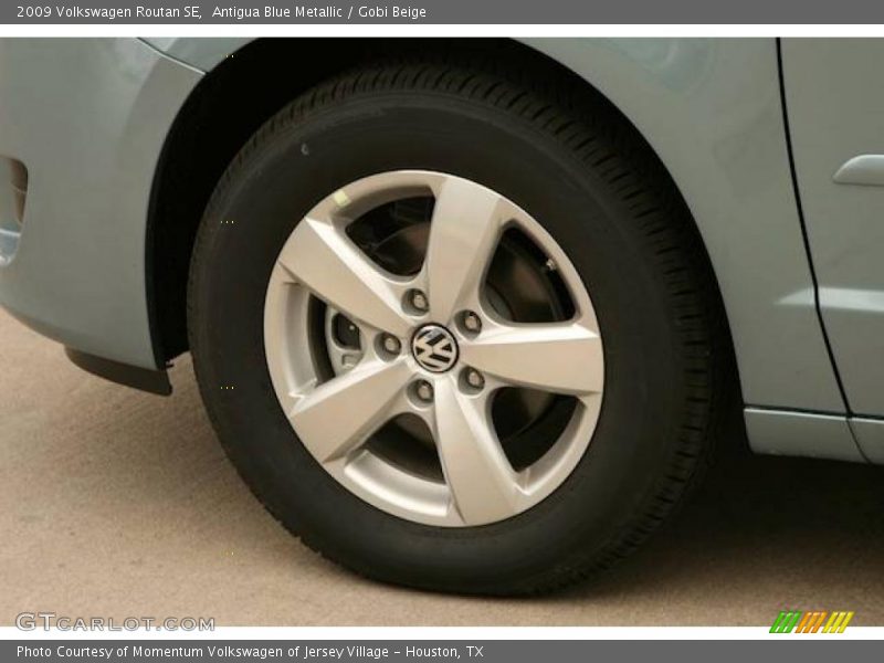 Antigua Blue Metallic / Gobi Beige 2009 Volkswagen Routan SE