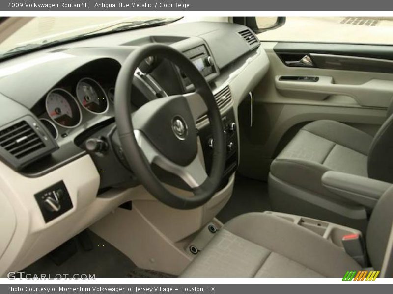 Antigua Blue Metallic / Gobi Beige 2009 Volkswagen Routan SE