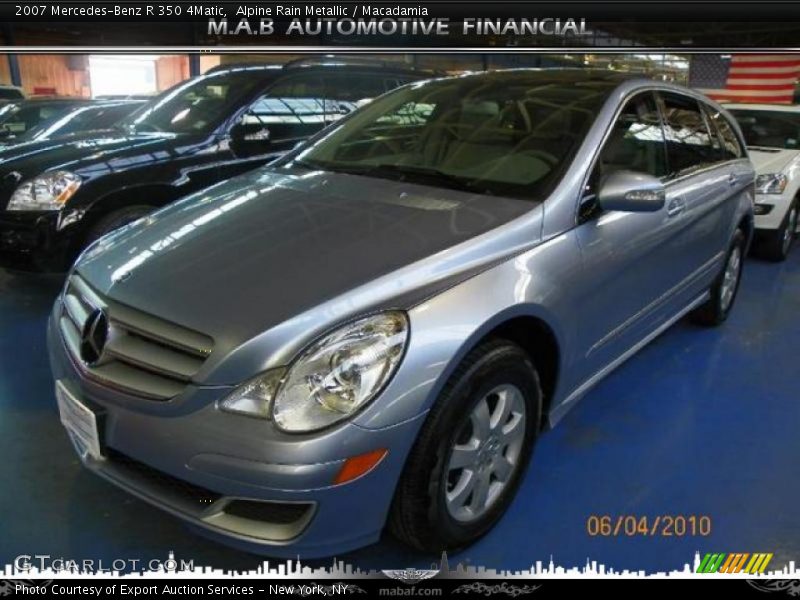 Alpine Rain Metallic / Macadamia 2007 Mercedes-Benz R 350 4Matic