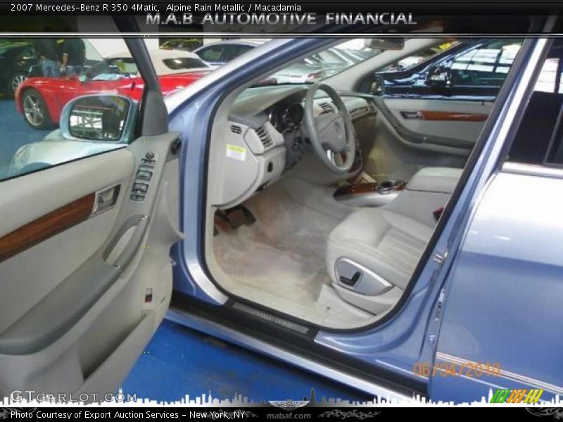 Alpine Rain Metallic / Macadamia 2007 Mercedes-Benz R 350 4Matic
