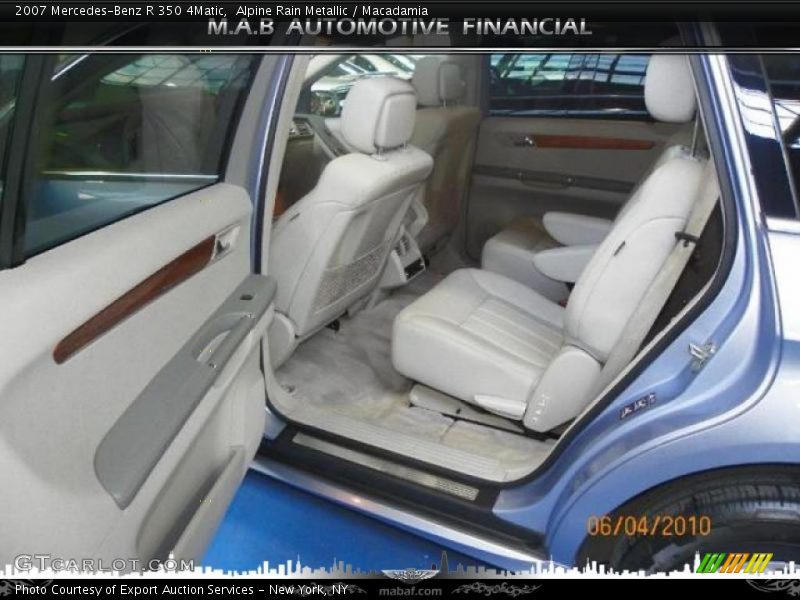 Alpine Rain Metallic / Macadamia 2007 Mercedes-Benz R 350 4Matic